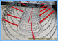 সুরক্ষা পেরিমিটার গ্যালভানাইজড ওয়্যারিং ওয়েল্ডেড রেজার জাল 22 মিমি ব্লেড দৈর্ঘ্য