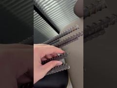 গ্রেড ৬০ বা স্ট্যান্ডার্ড এইচবিআর ৪০০ ৮ মিমি এবং ১০ মিমি ফ্লুটেড রড