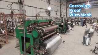 স্টেইনলেস স্টীল Ss316 ঝালাই তারের জাল 1x30m রোলস