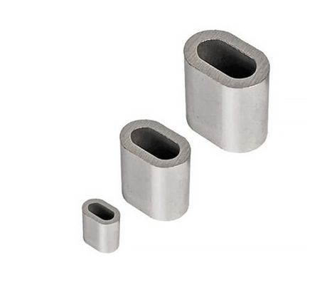 অ্যালুমিনিয়াম DIN EN 13411-3 স্টেইনলেস স্টীল Ferrule জন্য Crimping তারের দড়ি