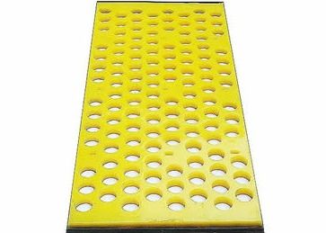 কোনও পেগিং বা ব্লাইন্ডিং পলিউরেথেন মাইনিং স্ক্রিন জাল বিশেষভাবে জল সরবরাহের জন্য নয়