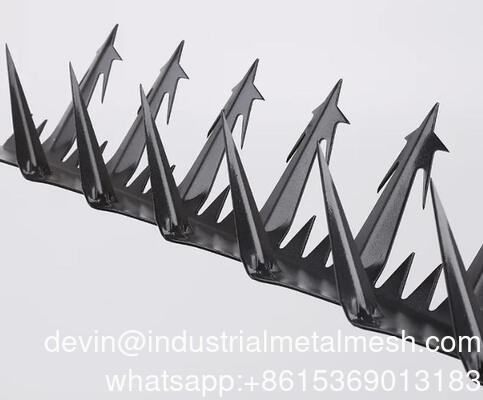 বড় আকারের ৫ মিটার পাখি কবুতর স্টেইনলেস স্টিল ওয়াল ফেন্স স্পাইক ওয়াল স্পাইক