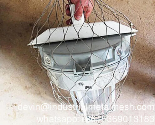 গরম বিক্রয় নমনীয় স্টেইনলেস স্টীল দড়ি জাল