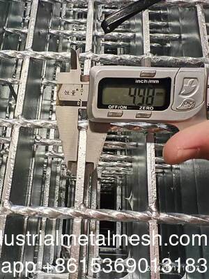 Mild Steel Light Steel Structure Platform Walkway Forge-Welded Bar Grating