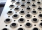 Safety 96" Length Aluminum Chequered Plates Anti Skid Perforated Dimpled Hole Metal Heavy Duty