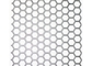হেক্সাগোনাল হোল শীট ছিদ্রযুক্ত মেটাল মেশ স্টেইনলেস স্টীল