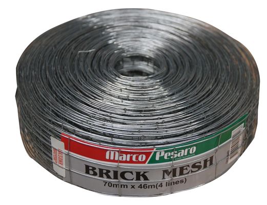কার্বন স্টীল কালো ইট ওয়াল তারের জাল 2.5 "X 60FT
