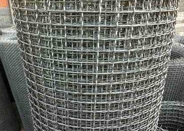 ঢালাই স্টেইনলেস স্টীল বোনা তারের মেষ, অ্যালুমিনিয়াম Crimped মেটাল মেশ প্যানেল 1.20 মি X 100m