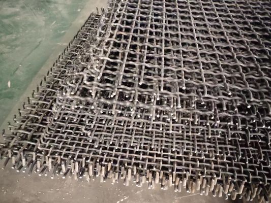 65mn স্টীল কম্পনকারী স্ক্রিন ক্রাম্পড ওয়্যার জাল নির্মাতারা