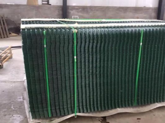 3D বাঁকা বেড়া 3.0mm/4.0mm ব্যাসার্ধ ঝালাই তারের জাল বেড়া