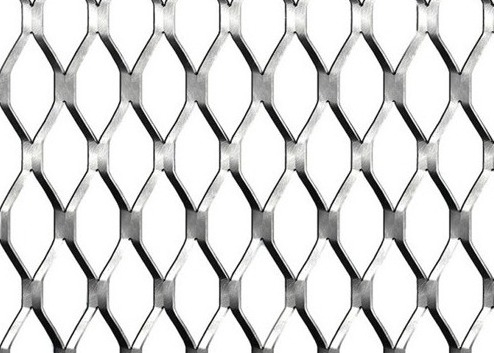 বিস্তৃত ভারী গেজ বিস্তৃত মেটাল জালের বুনানি উত্থাপিত পৃষ্ঠ 1.2x2.4 এম সাইজ