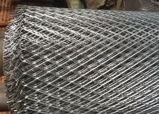 মধুচক্র সমতল 11.15kg/M2 ওজন প্রসারিত ধাতু জাল 4x8