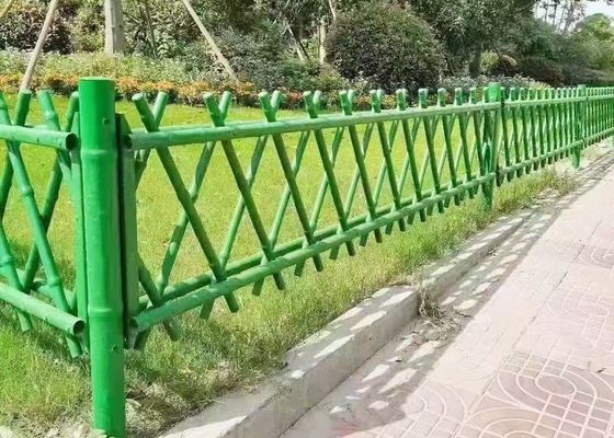 স্টাইলিশ বাগান ডিজাইনের জন্য টেকসই অনুকরণ বাঁশের বেড়া
