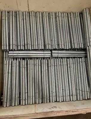 ইস্পাত নির্মাণ উপকরণ HDG গোলাকার ডুয়েল বার 500mm দৈর্ঘ্য Q345B