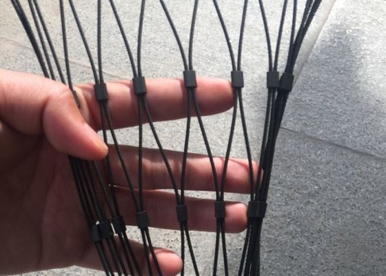 1.5mm 7x7 AISI316 Stainless Steel Wire Rope Mesh for Bridge Railing and Plain Weave Applications