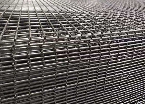 পিভিসি প্রলিপ্ত 3D বাঁকা বেড়া প্যানেল ত্রিভুজ বাঁকানো বেড়া >= 100 বর্গ মিটার