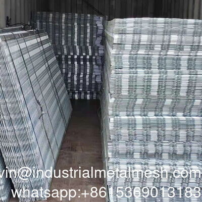 পোলিশ উজ্জ্বল রঙের পাউডার লেপযুক্ত আলংকারিক প্রসারিত ধাতব তারের জাল