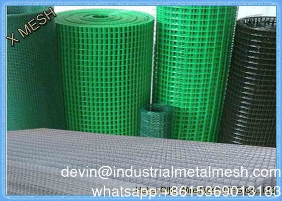 Plastic Coated Welded Wire Mesh Roll 2x2 Galvanized Welded Wire Mesh