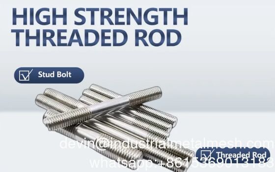 A193/A320/A437/A453/A540/A1014 ASME B 19.31.2 গ্রেড8.8 /10.9 ব্ল্যাক অক্সাইড স্টাড বোল্ট