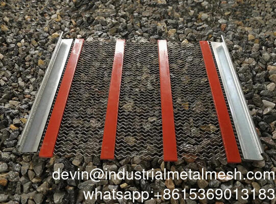 খনি ও কোয়ারি অ্যাপ্লিকেশনে টেকসই মেশ ভাইব্রেটিং স্ক্রিনিং মেশ