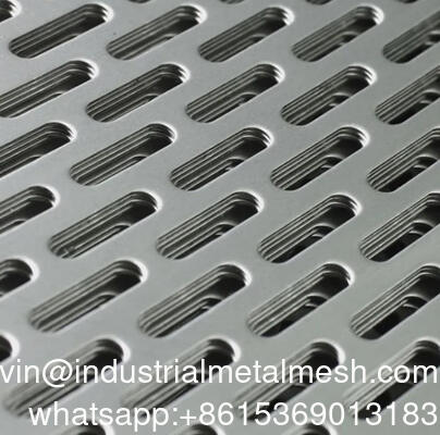 304 316 স্টেইনলেস স্টীল গোলাকার গর্ত perforated ধাতু