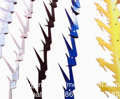 বড় আকারের ৫ মিটার পাখি কবুতর স্টেইনলেস স্টিল ওয়াল ফেন্স স্পাইক ওয়াল স্পাইক