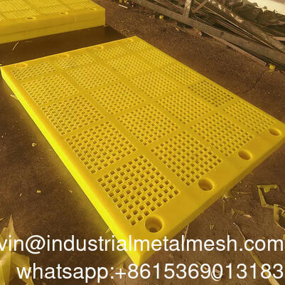 কাস্টমাইজড পলিউরেথেন খনির কয়লা Dewatering স্ক্রিন Mesh