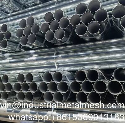 100X100X3mm High Zinc Coating Galvanized Steel Round Tube Square Tube Perforated Material Gi Pipe