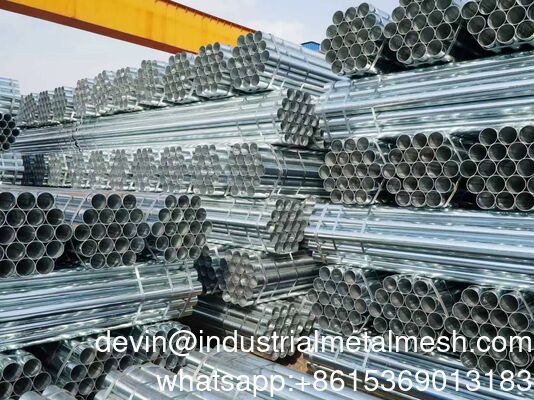 100X100X3mm High Zinc Coating Galvanized Steel Round Tube Square Tube Perforated Material Gi Pipe