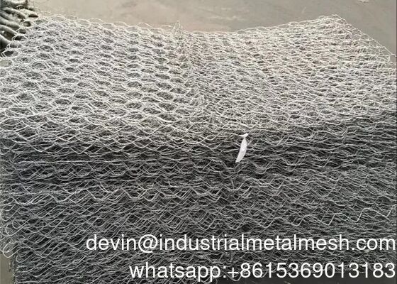 জল সংরক্ষণ প্রকল্পের জন্য নিম্ন কার্বন গ্যালভানাইজড স্টিল ওয়্যার গ্যাবিয়ন