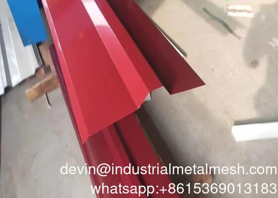 প্রিপেইন্টেড মেটাল আয়রন জিঙ্ক কোটেড রুফিং টাইলস গ্যালভালুম ঢেউতোলা স্টিল রুফিং প্রোফাইল শিট