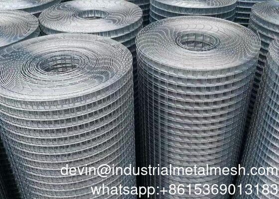 গরম-ডিপ ঢালাই welding পরে, চিকেন তারের বেড়া তারের জাল রোল ঝালাই তারের বেড়া Gopher