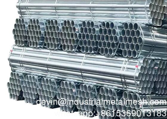 ASTM A53 প্রি গ্যালভানাইজড টিউবুলার গ্যালভানাইজড স্টিল পাইপের দাম