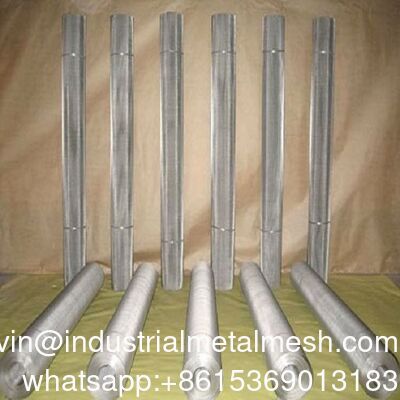 কাস্টম বড় প্লেইন Twill Weave 304 316 স্টেইনলেস স্টীল Netting Woven Wire Mesh Screen