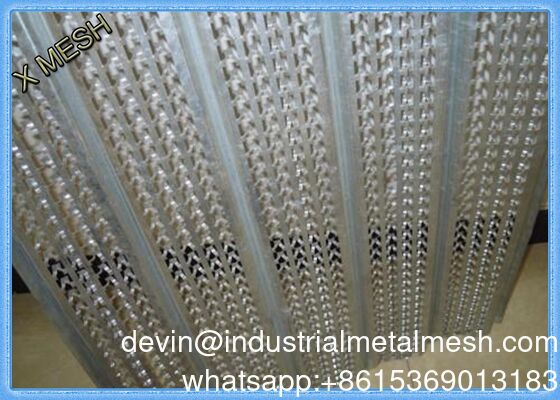 1/8 '' 0.35 মিমি নির্মাণ জন্য জাল উচ্চ রিব প্রসারিত মেটাল লath 610x2440