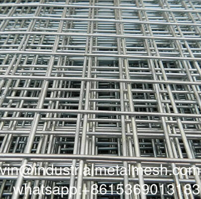 Electro Galvanized 2*2 Welded Wire Mesh Panel 2m*1m for Construction
