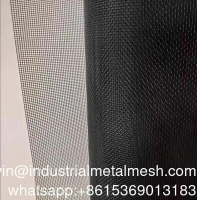 304 উপাদান 090 ব্যাসার্ধ কালো স্টেইনলেস স্টীল নিরাপত্তা উইন্ডো স্ক্রিন জাল