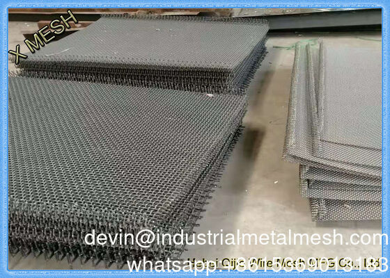 কাস্টম উচ্চ পরিধান ম্যাঙ্গানিজ ইস্পাত সিভ স্ক্রিন ধাতু Mesh জন্য Aggregate quarry খনির কম্পন স্ক্রিন শিল্পকৌশল বোনা এবং ঝালাই তারের জাল