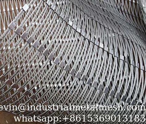 Wholeslae Customized High Strength Stainless Steel Rope Fence Mesh