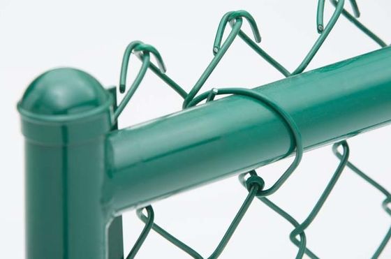 Black Pvc Coated Chain Link Security Fence