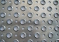 Safety 96" Length Aluminum Chequered Plates Anti Skid Perforated Dimpled Hole Metal Heavy Duty