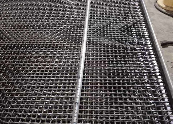 1.98X30m 65mn স্টিল ভাইব্রেটিং ড্রাম স্ক্রীন মেশ রোলের দাম