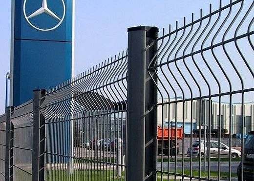 পাউডার লেপা ঢালাই বাঁকা ধাতু বেড়া প্যানেল ভারী গেজ তাপ চিকিত্সা