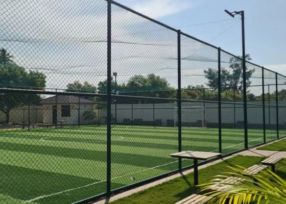 বহু রঙের জন্য অ্যান্টি ক্লাইম্ব পিভিসি প্রলিপ্ত তারের জালের বেড়া 1530 মিমি 1830 মিমি 2030 মিমি