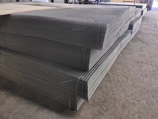 ভারী দায়িত্ব Galvanized ঝালাই তারের জাল বেড়া প্যানেল 1/2 ইঞ্চি