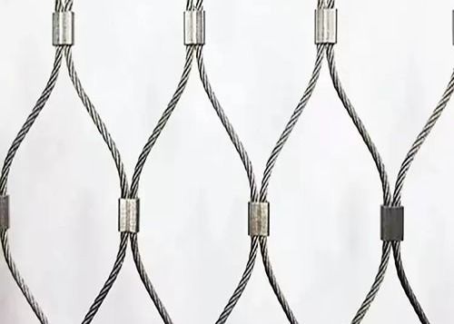 ইনক্স 316 স্টেইনলেস স্টীল ক্যাবল জাল কাস্টম Ferrule টাইপ X Tend