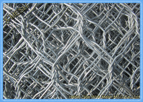 জাইক অ্যালুমিনিয়াম খাদ জীবাণু gabion ঝুড়ি, ওয়্যার স্টোন ঝুড়ি ফিট জল জলাশয়ে