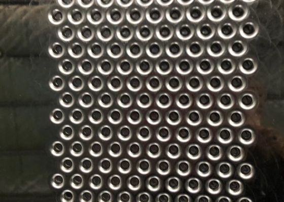 বিল্ডিং উপাদান ৩১৬ মাইক্রন গোলাকার গর্তযুক্ত ছিদ্রযুক্ত ধাতব শীট