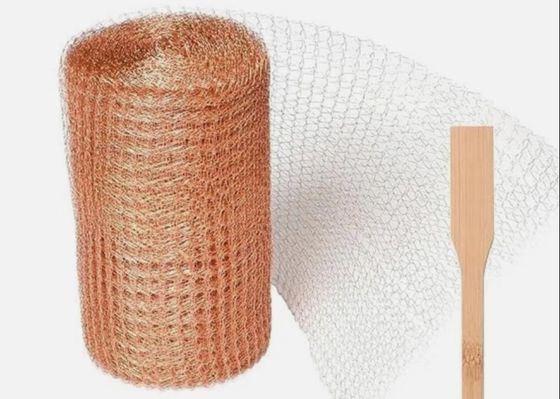 Copper Mesh 5inch x 32feet Rustproof Copper Mesh Roll for Preventing Rodent
