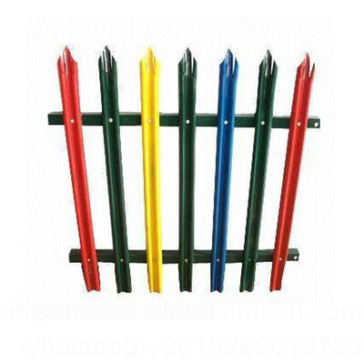 সাশ্রয়ী মূল্যের পাউডার কোটিং এবং হট-ডিপ গ্যালভানাইজড প্যাালিসেড বেড়া